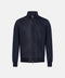 Goat Suede Blouson-Deep Blue