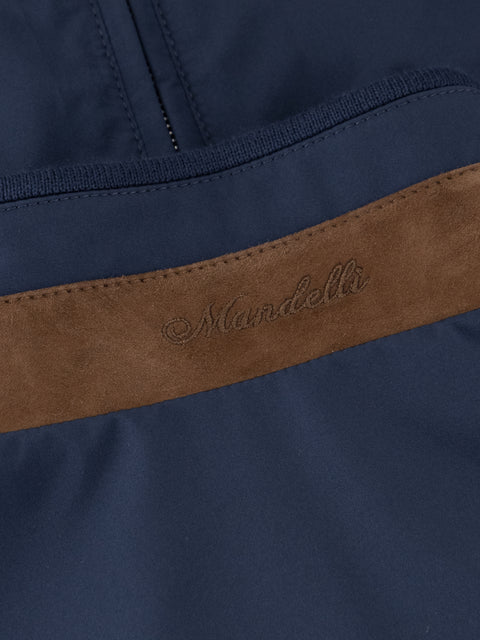 Polyester Blouson- Blue