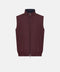 Reversible Polyester Vest-  Bordeaux & Navy