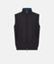Reversible Polyester Vest- Dark Brown & Blue