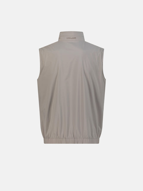 Reversible Polyester Vest - Dune & Verde