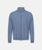 Reversible Polyester Blouson- Blue & Grey