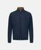 Reversible Polyester Blouson -Navy & Miele