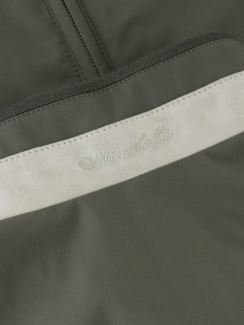 Polyester Blouson- Dark Green