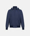 Virgin Wool, Silk & Linen Blouson- Bright Blue