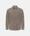 Suede Goat Leather OverShirt-Taupe