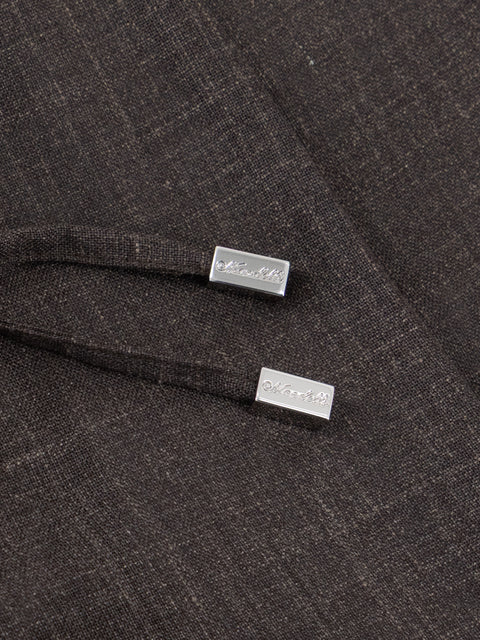 Mélange Tailored Shorts - Taupe