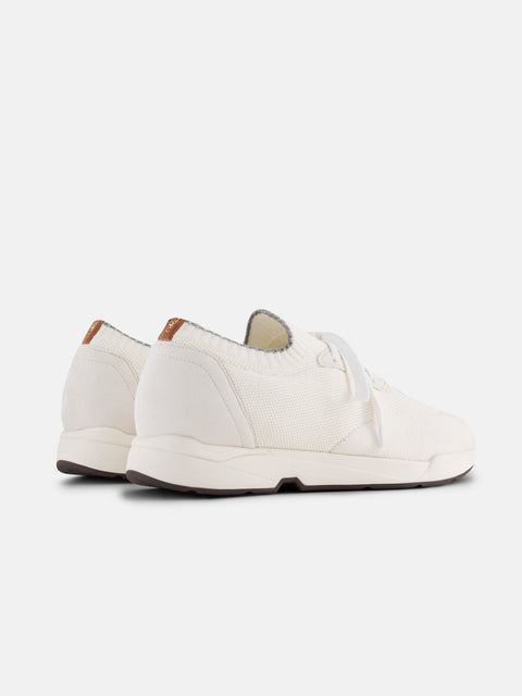 Wool Knit Sneakers- Ivory