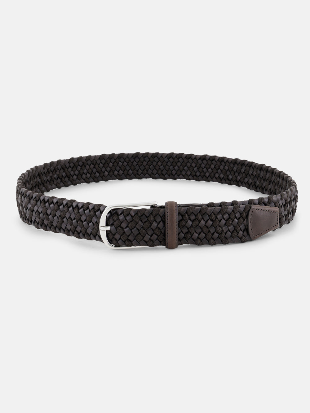 Braided Taurus Leather Belt – Testa di Moro