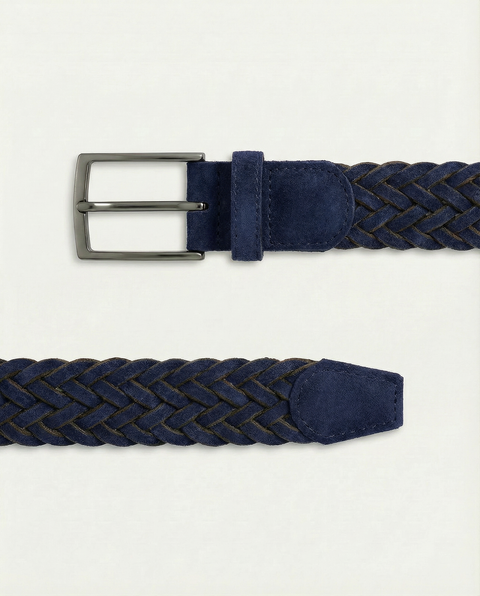 Cintura Intrecciata - Blue