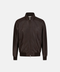 Classic Leather Blouson – Dark Brown