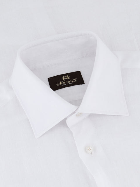 Tailor Linen Shirt – Bianco