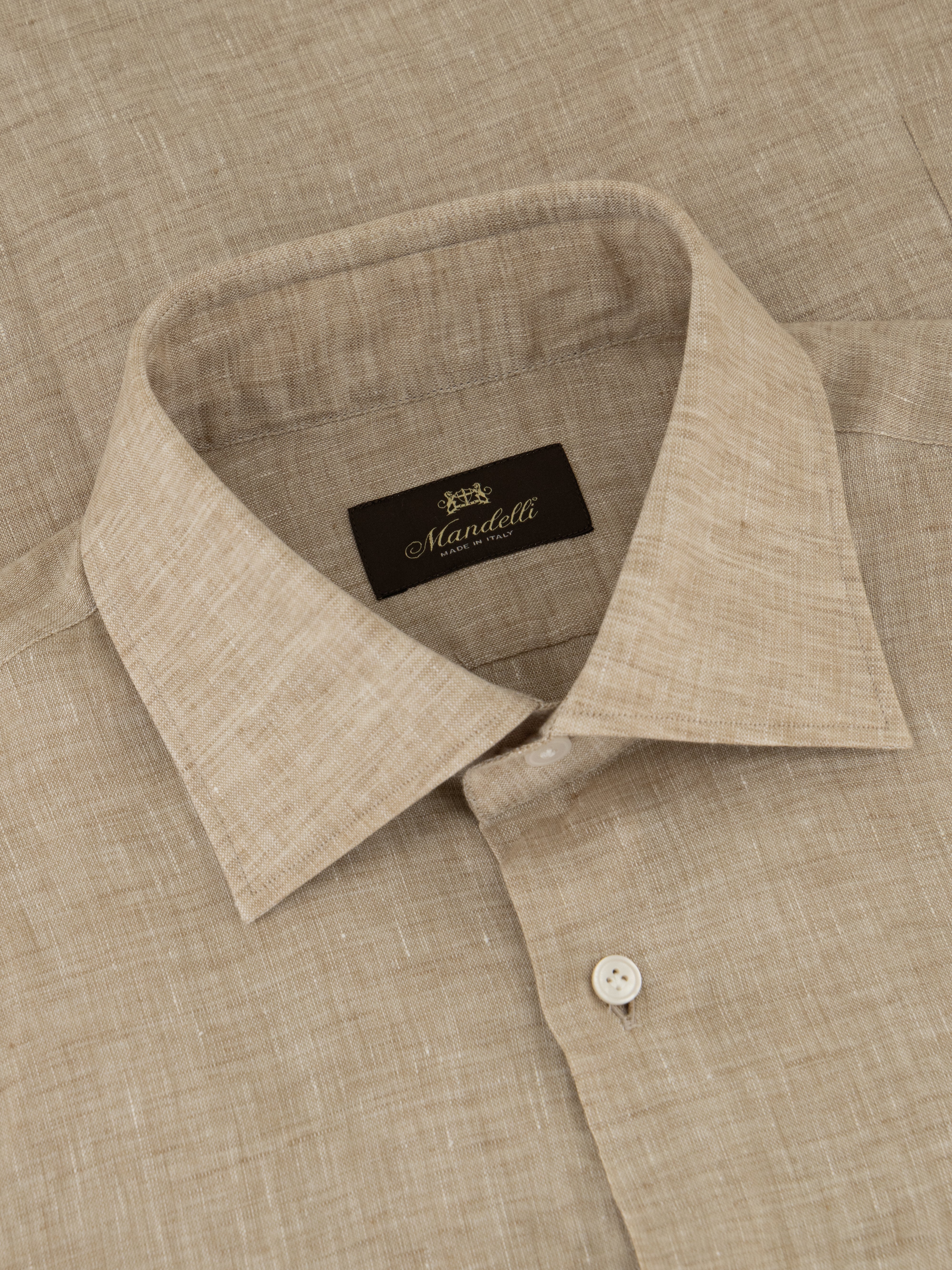 Tailor Linen Shirt – Sabbia