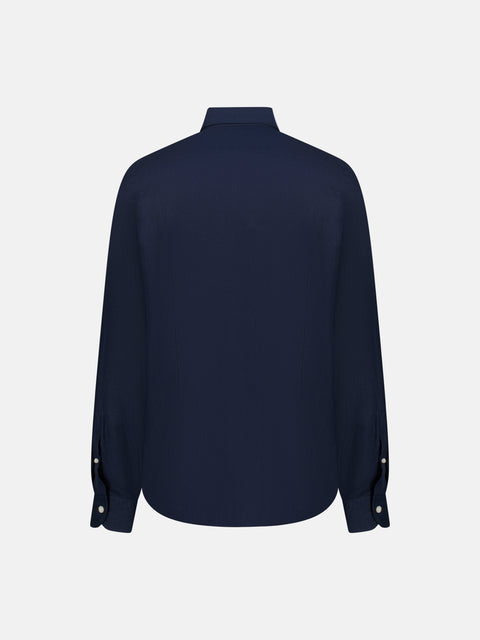 Tailor Linen Shirt – Blu Profondo