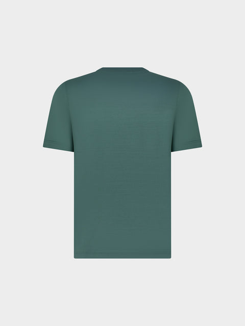 Cotton T-Shirt – Dark Moss Green
