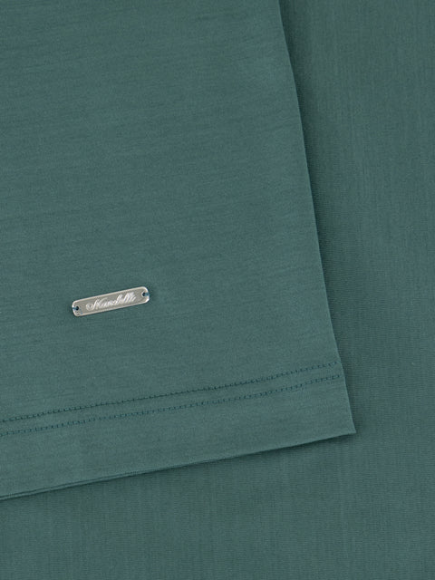 Cotton T-Shirt – Dark Moss Green