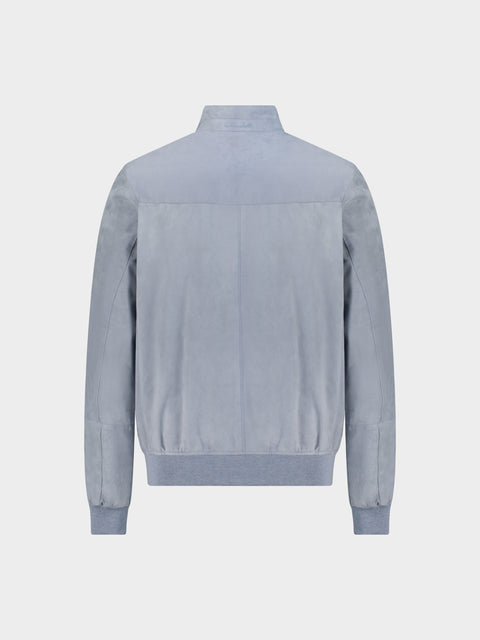 Goat Leather Blouson  – Asphalt