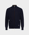 Cashmere Knitted Blouson – Blue