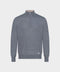 Knitted High-Neck Sweater in Virgin Wool – Pearl