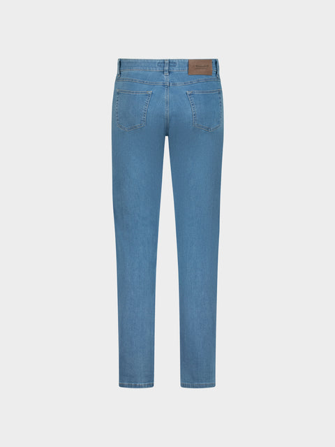Denim Trousers - Bright Blue