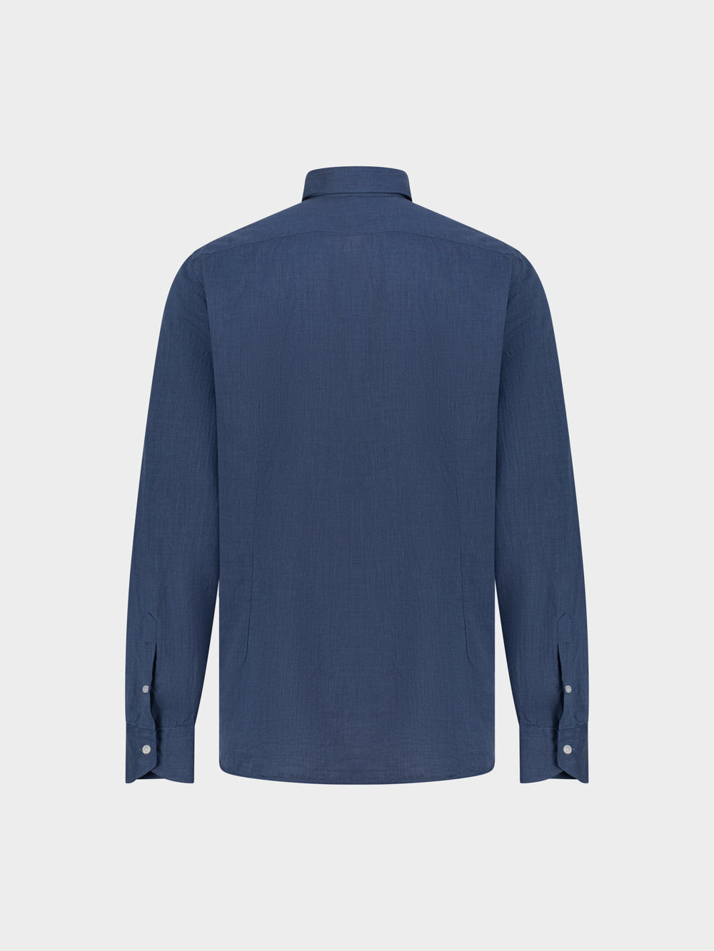 Cotton Shirt in Blu