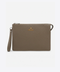 Leather Pochette – Beige