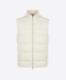 Cashmere Quilted Vest – Beige
