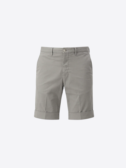 Chino Cotton Shorts - Pietra Chiara